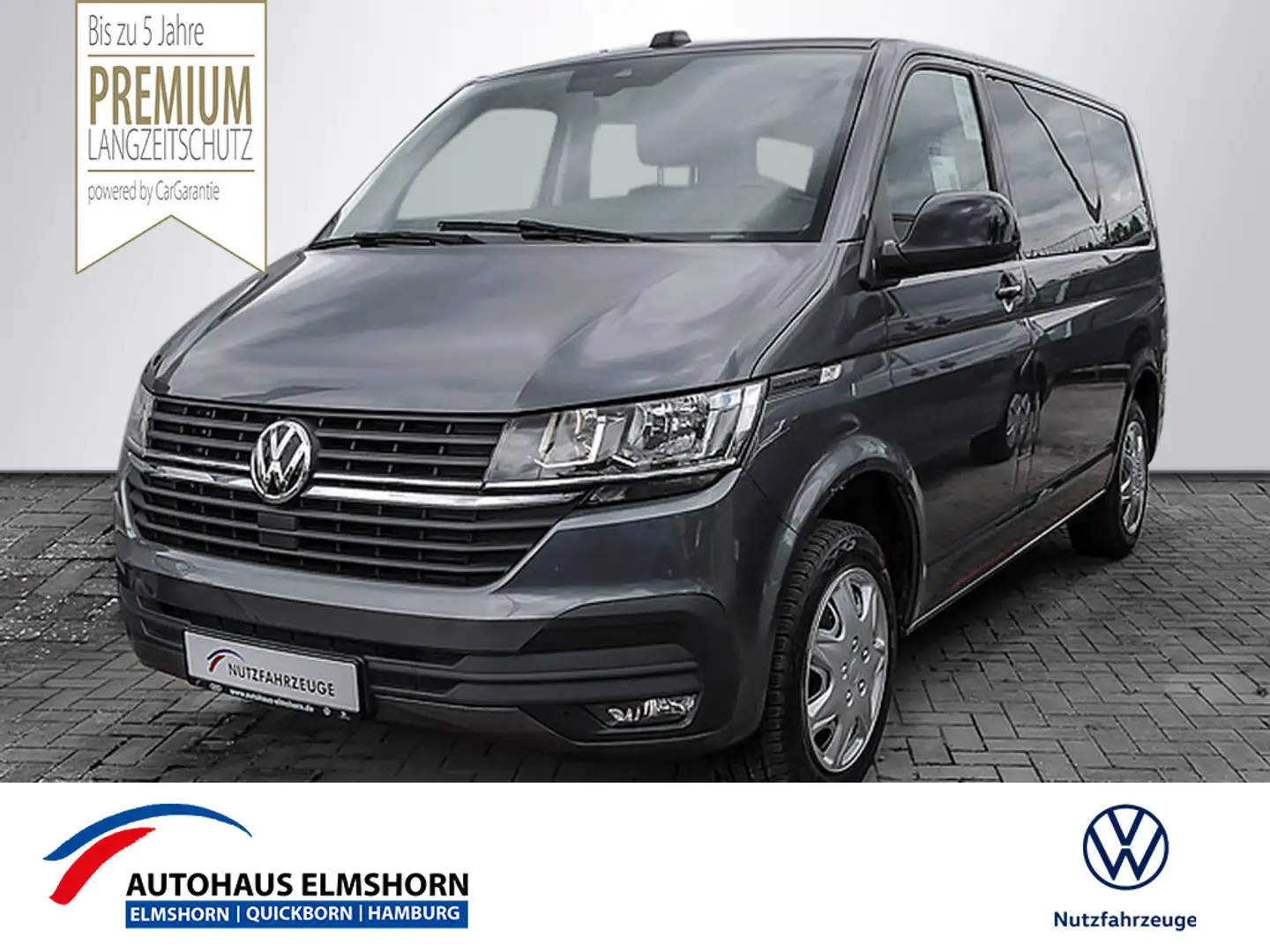 Volkswagen T6.1 Transporter Kombi 2.0 TDI FWD Kombi ACC Grau - 1