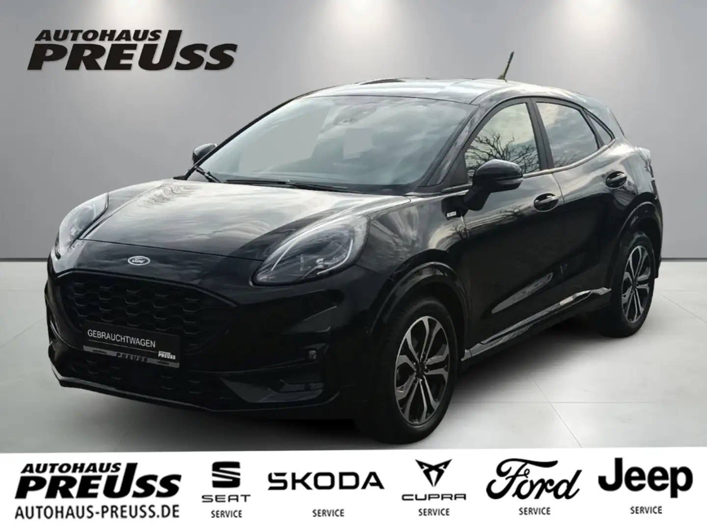 Ford Puma ST-Line 1.0L EcoBoost Mild-Hybrid Schwarz - 1