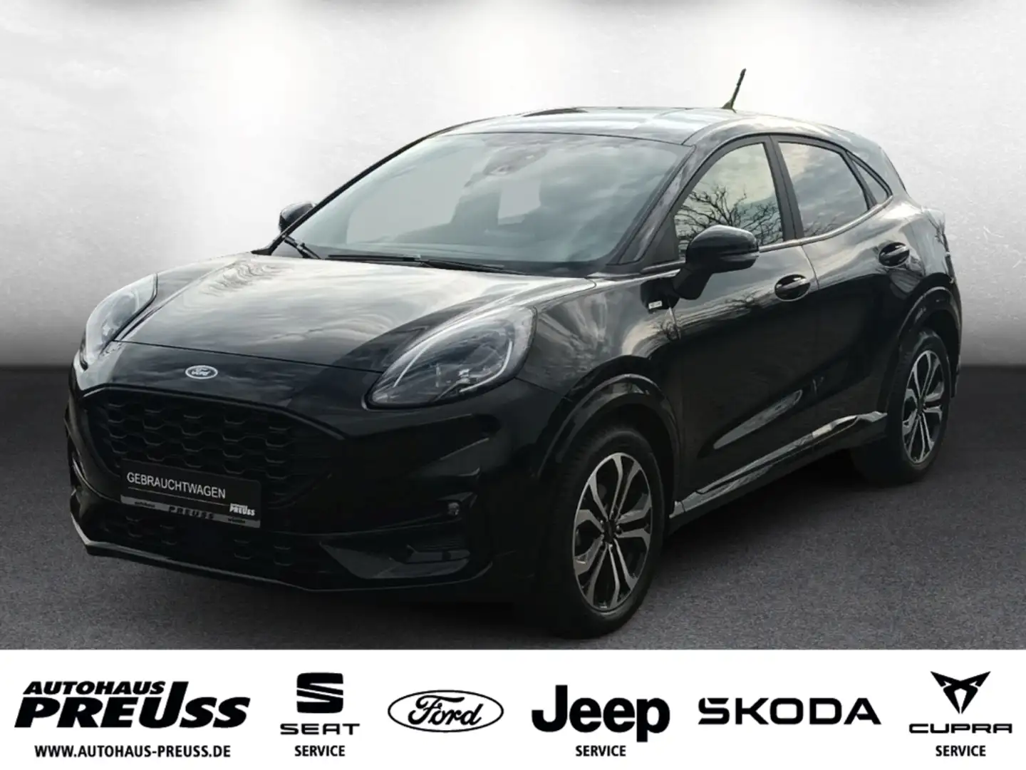 Ford Puma ST-Line 1.0L EcoBoost Mild-Hybrid Schwarz - 1