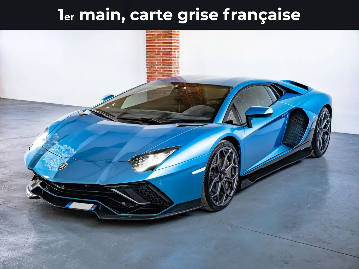 Lamborghini Aventador Aventador Ultimae 780 ch Blau - 1