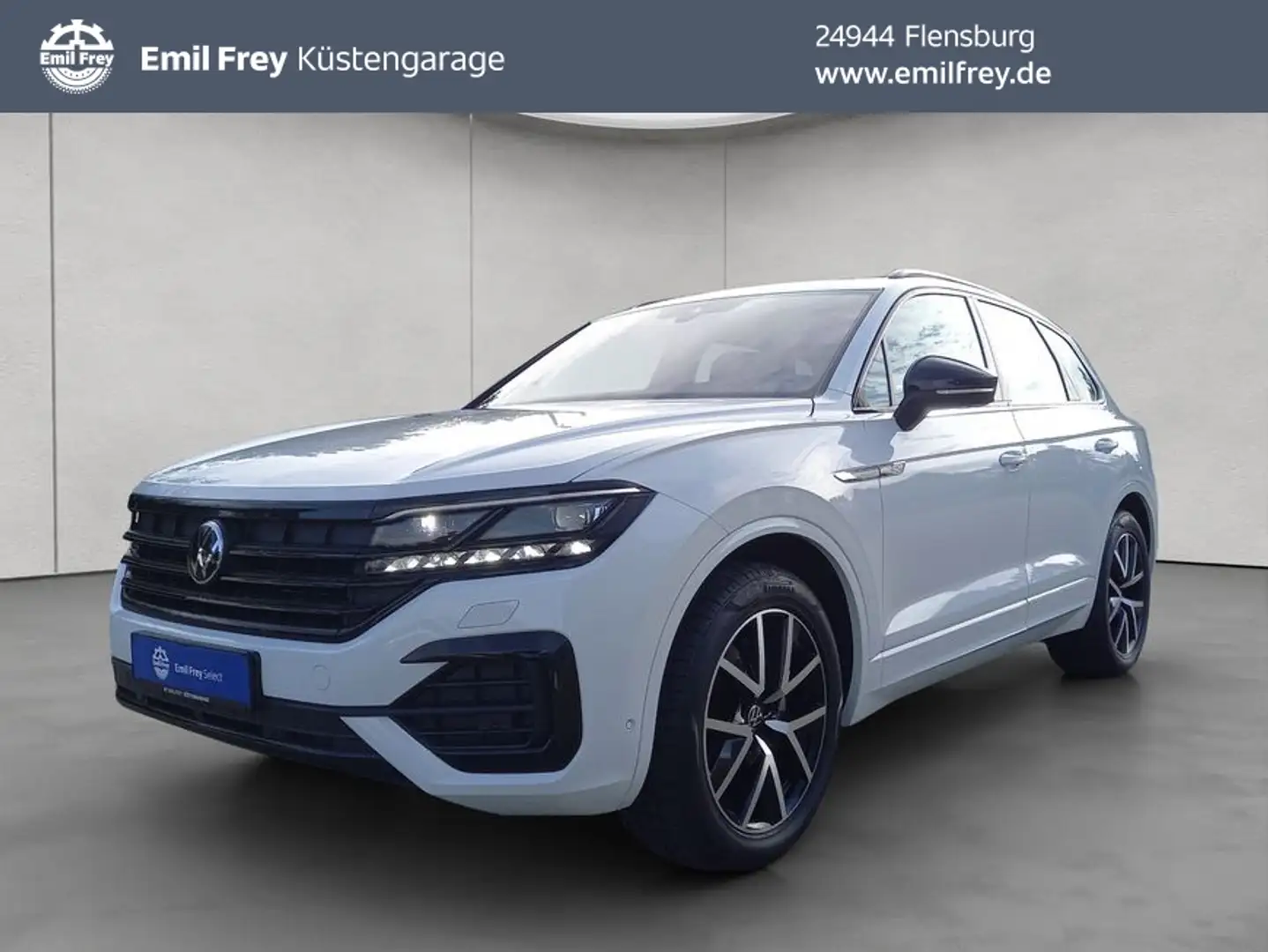 Volkswagen Touareg R-Line 3.0 TDI Tip. Black Style AHK/Pano Weiß - 1