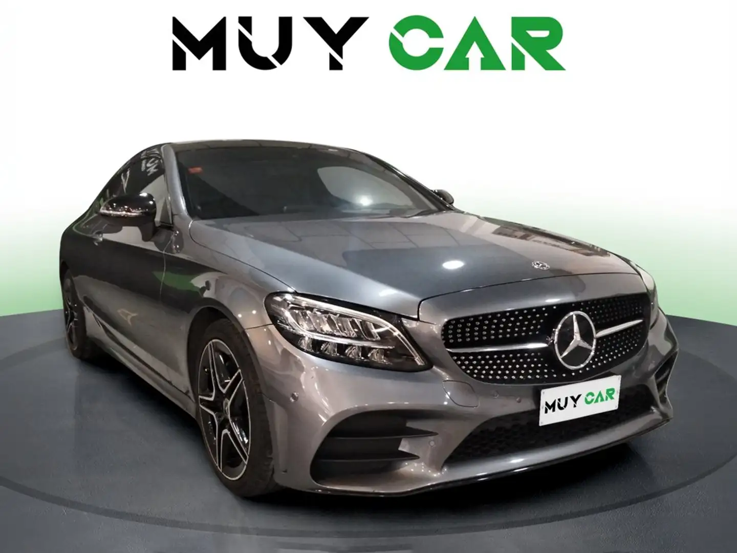 Mercedes-Benz C 220 Coupé 220d 9G-Tronic Gris - 1