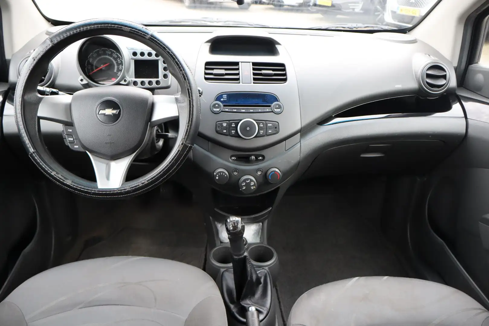 Chevrolet Spark 1.0 16V LS Bi-Fuel Airco, Elektrische ramen, Auto Negro - 2