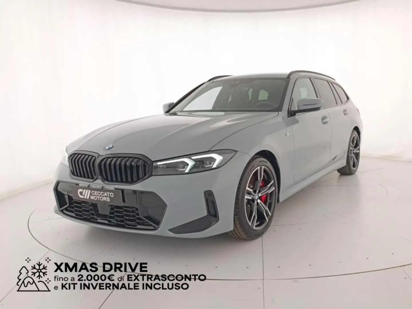 BMW 318 d Touring mhev 48V MSport Pro auto Grigio - 1