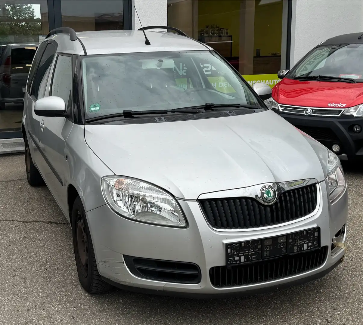 Skoda Roomster Roomster 1,4 Style/Tüv 03.26/Motor+Getriebe gut Сірий - 1