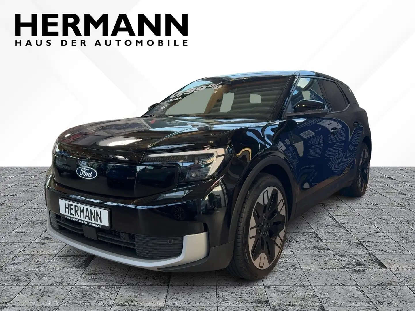 Ford Explorer RWD (Extended Range 77KWh) Premium *LED Zwart - 1