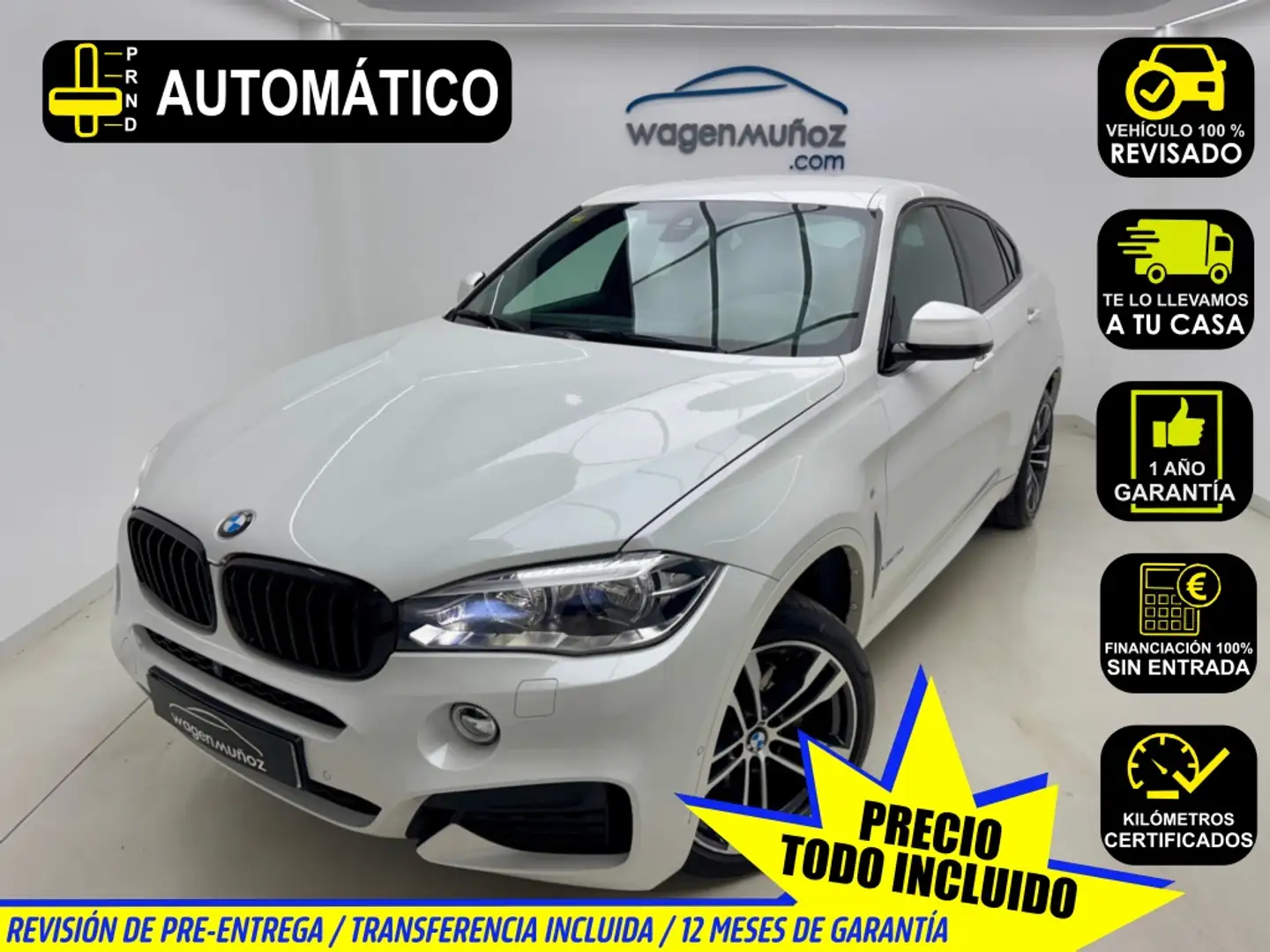 BMW X6 xDrive 40dA Blanco - 1