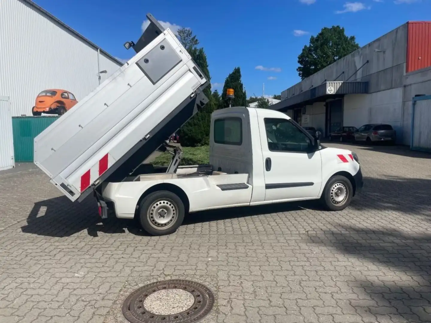 Fiat Doblo Doblò 1.3 MJT RIBALTABILE Work-Up Weiß - 1