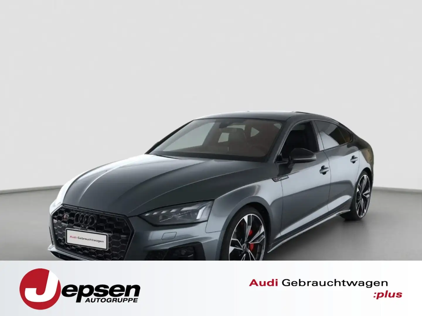 Audi S5 Sportback qu. Laser PANO AHK 20 HUD 360 ACC Gris - 1
