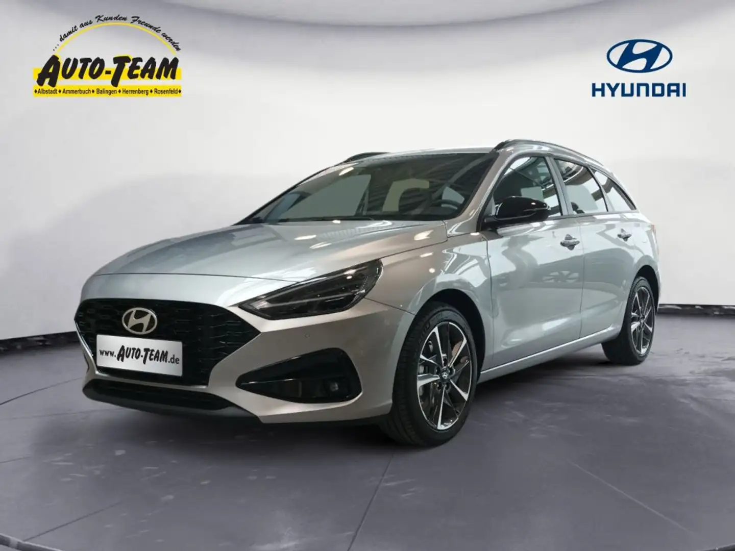 Hyundai i30 Kombi 1.0 T-GDI DCT Advantage Silber - 1