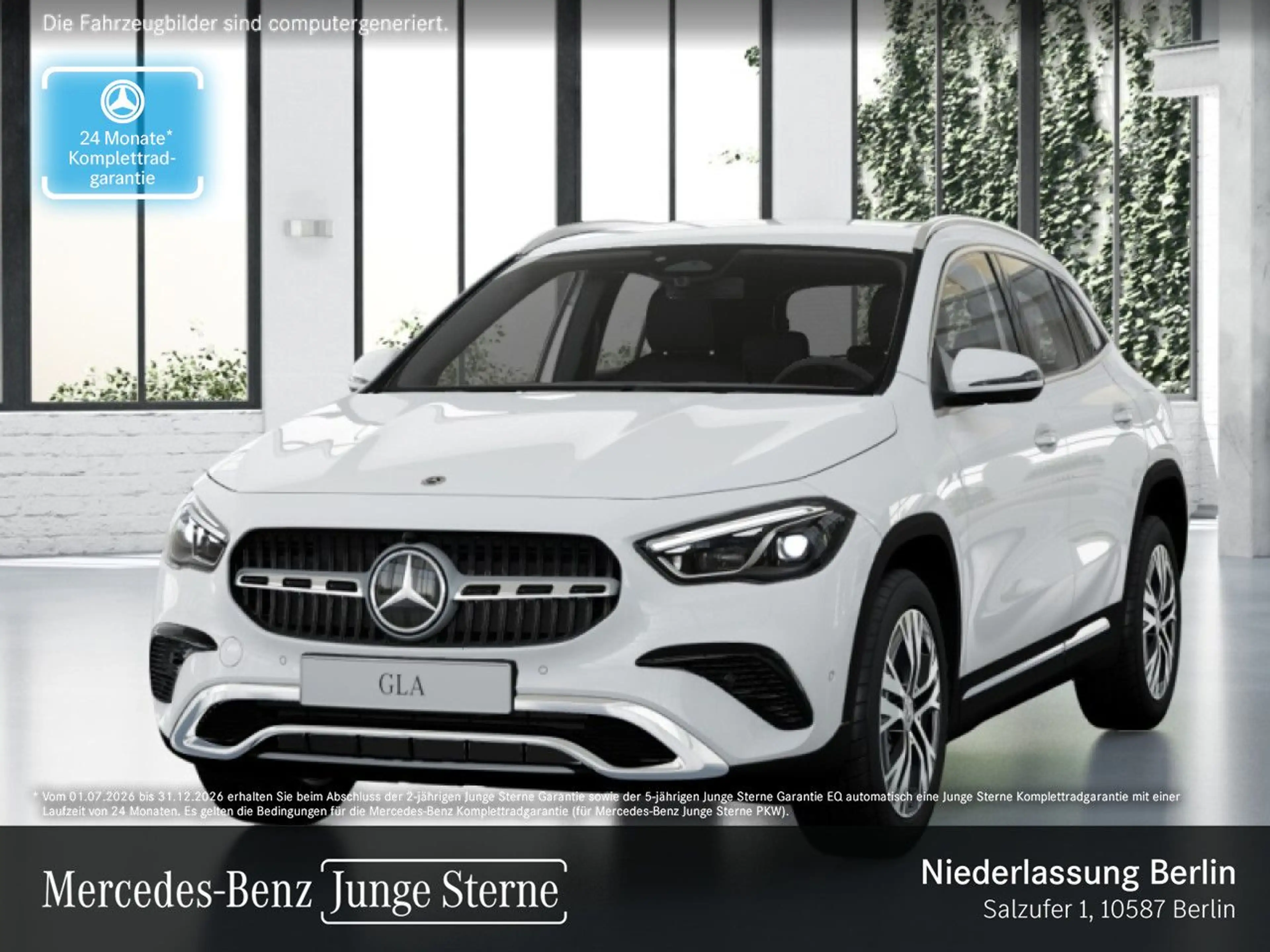 Mercedes-Benz GLA 180 PROGRESSIVE+360°+AHK+MULTIBEAM+TOTW+7G