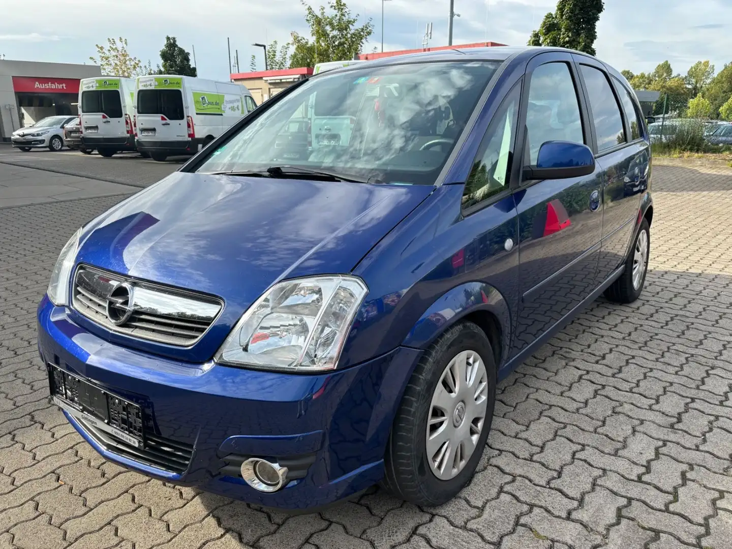 Opel Meriva Cosmo/Klima/AHK/8Fachbereift/ Blauw - 1