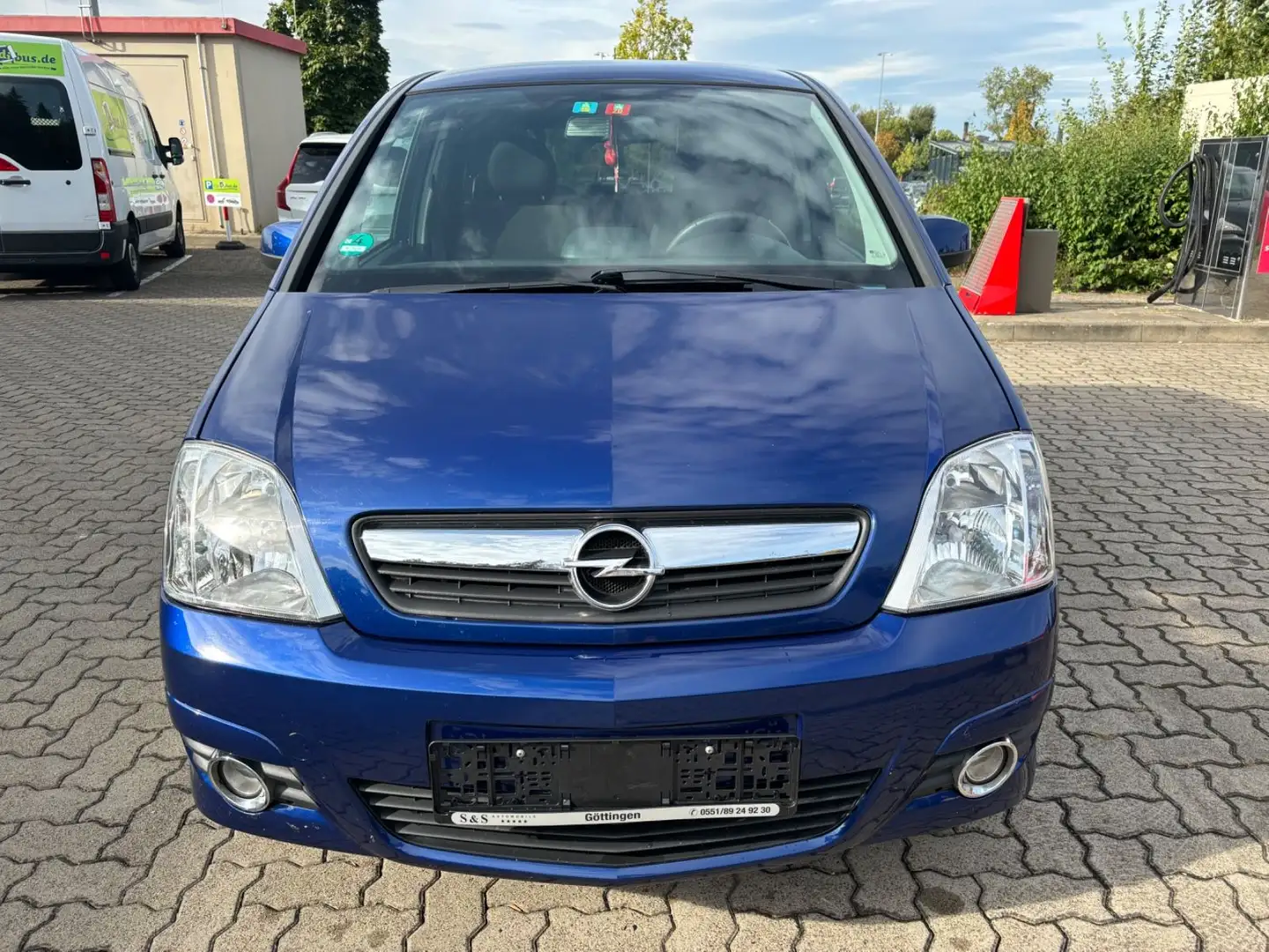 Opel Meriva Cosmo/Klima/AHK/8Fachbereift/ Blauw - 2