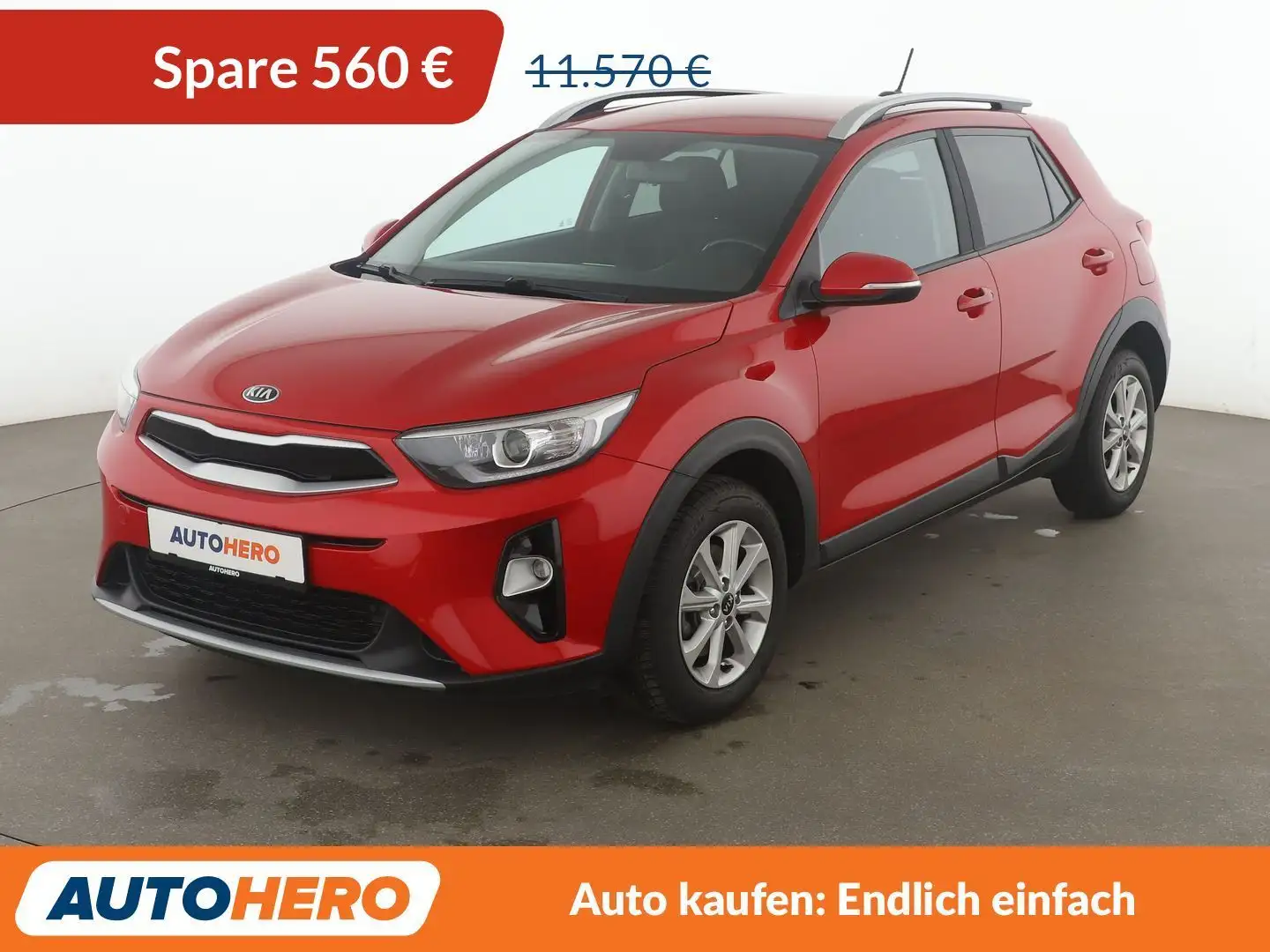 Kia Stonic 1.2 Vision*NAVI*CAM*PDC*SHZ*KLIMA*GARANTIE* Rouge - 1