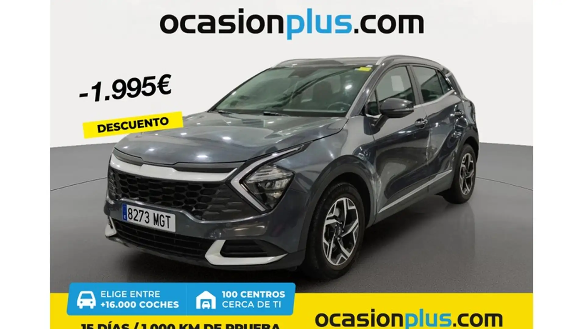 Kia Sportage 1.6 T-GDi Drive 150 Grau - 1