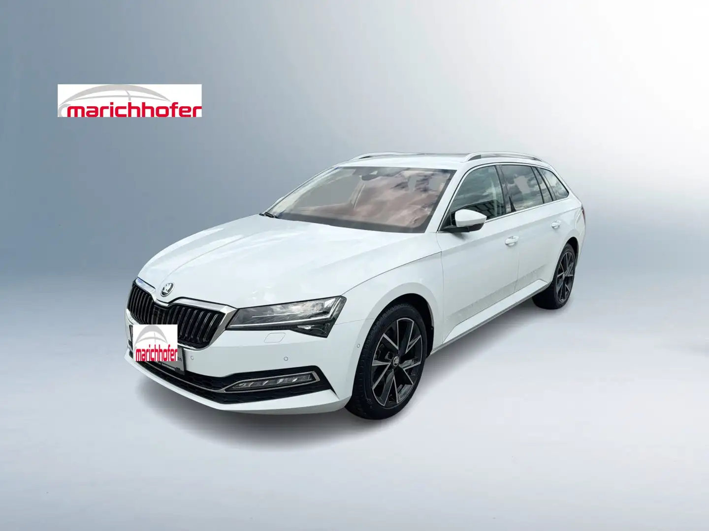 Skoda Superb Style TDI DSG Weiß - 1