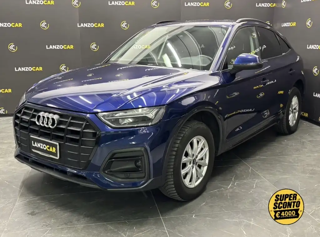 Audi Q5, SPORTBACK 40 QUATTRO S-TRONIC *DIVERSI COLORI*, colore blu, 2022, diesel | usata in vendita da LANZOCAR