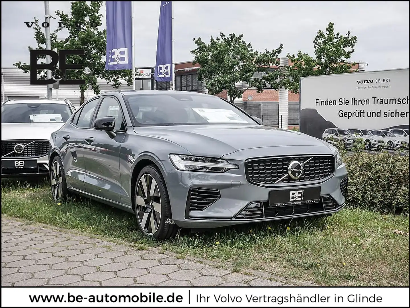 Volvo S60 T8 Twin Engine AWD Ultimate Dark Plug-InE6 Grau - 1