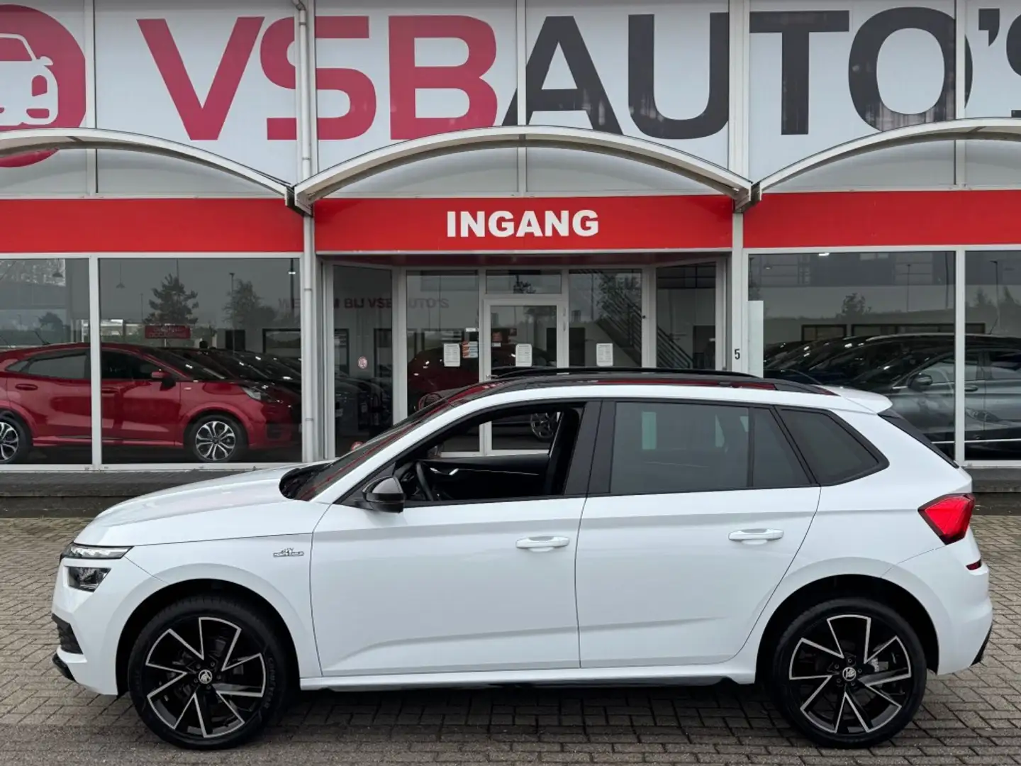 Skoda Kamiq MONTE CARLO PANO AIRCO TREKHAAK NAVI CARPLAY LMV Wit - 2