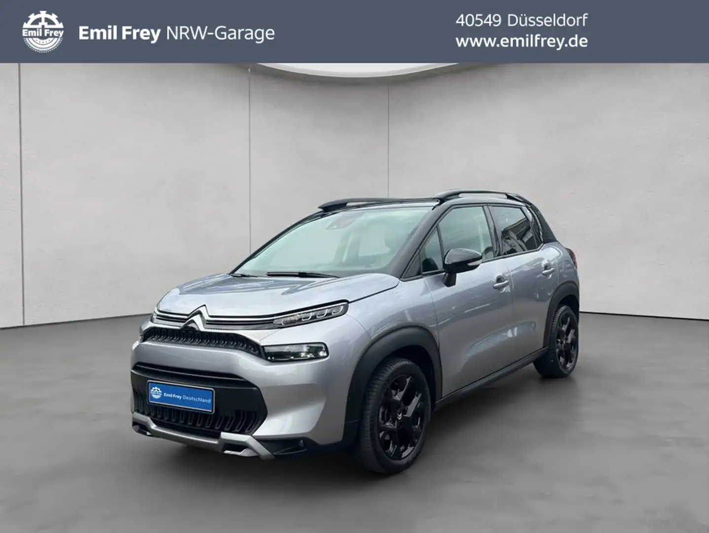 Citroen C3 Aircross SHINE PACK Pano-Dach/Kamera/Navi Grijs - 1