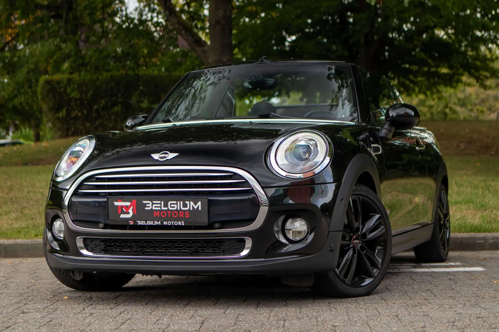 MINI Cooper Cabrio - All Black - Keyless - H\u0026K - PDC Noir - 1