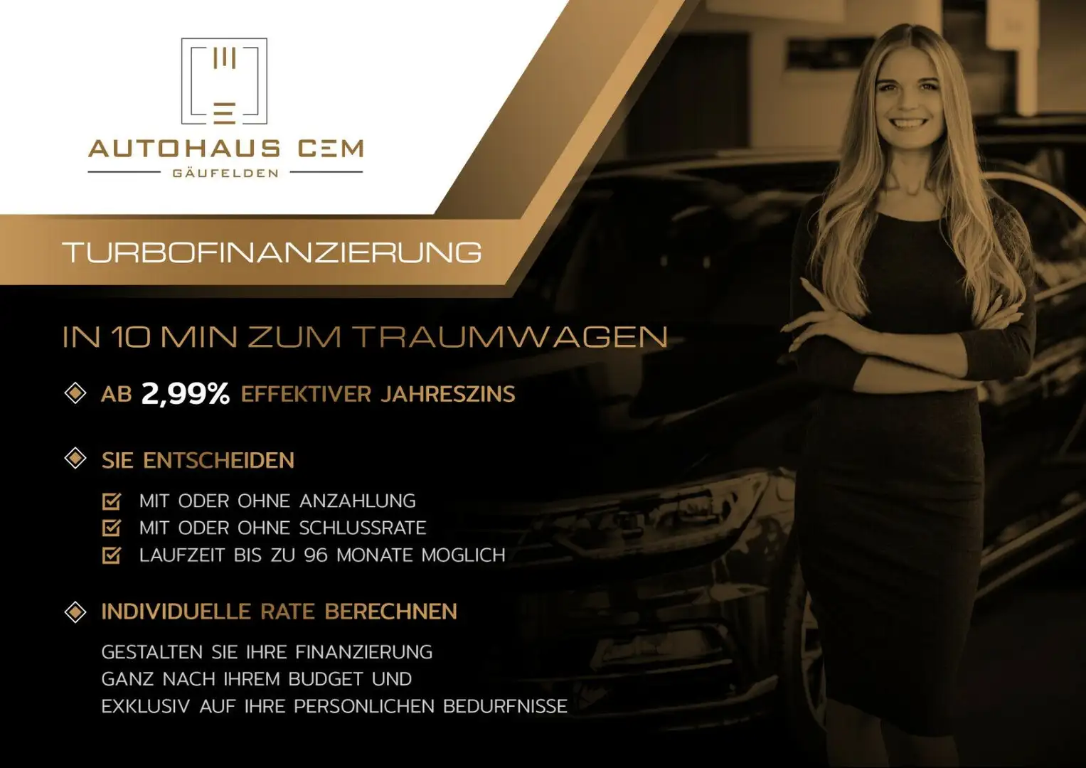 Mercedes-Benz E 400 d 4Matic AMG-Line*HUD*Burmester*Alcantara* Zwart - 2