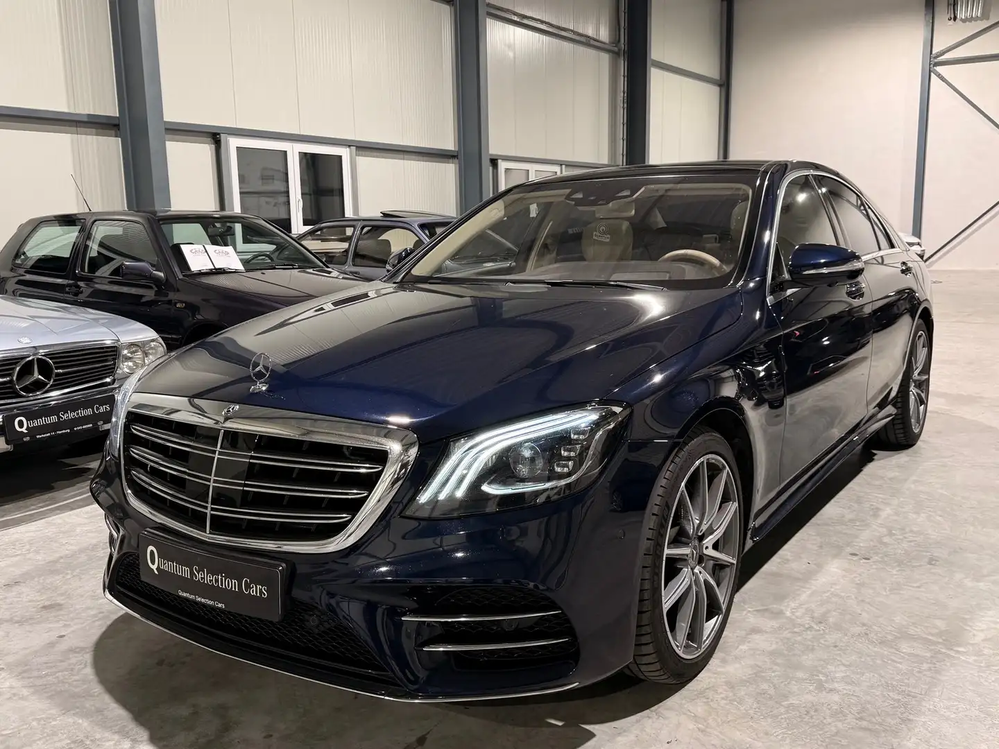 Mercedes-Benz S 560 4Matic *AMG*360*MultiBeam*Pano*Burmester*MB100 Pan Blau - 1