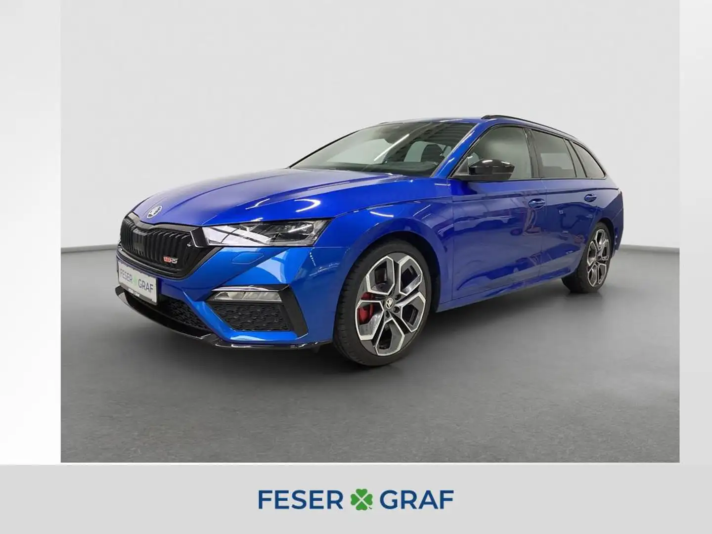 Skoda Octavia RS 2,0l TSI DSG *RFK MATRIX SHZ* Bleu - 1