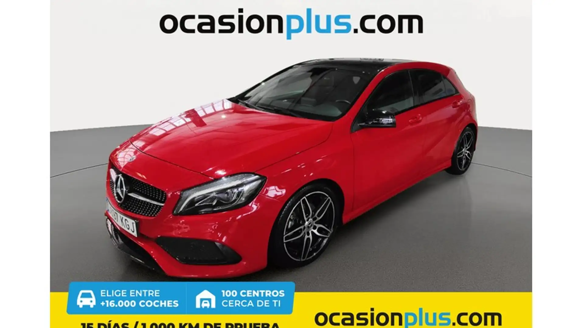 Mercedes-Benz A 180 7G-DCT (4.75) Rojo - 1
