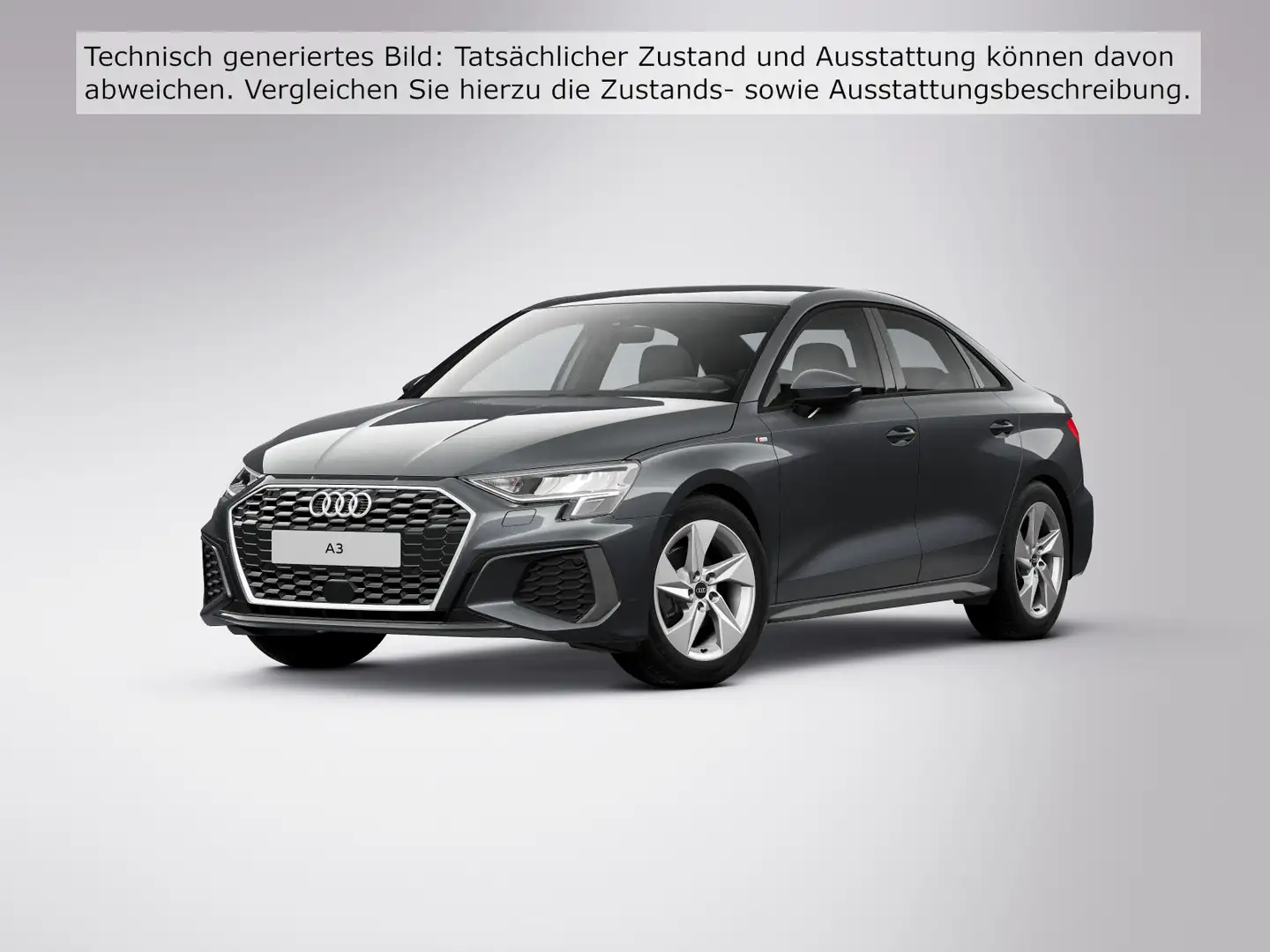 Audi A3 30 TFSI S line *Fahrschulfahrzeug* RFK SHZ PD Grau - 2