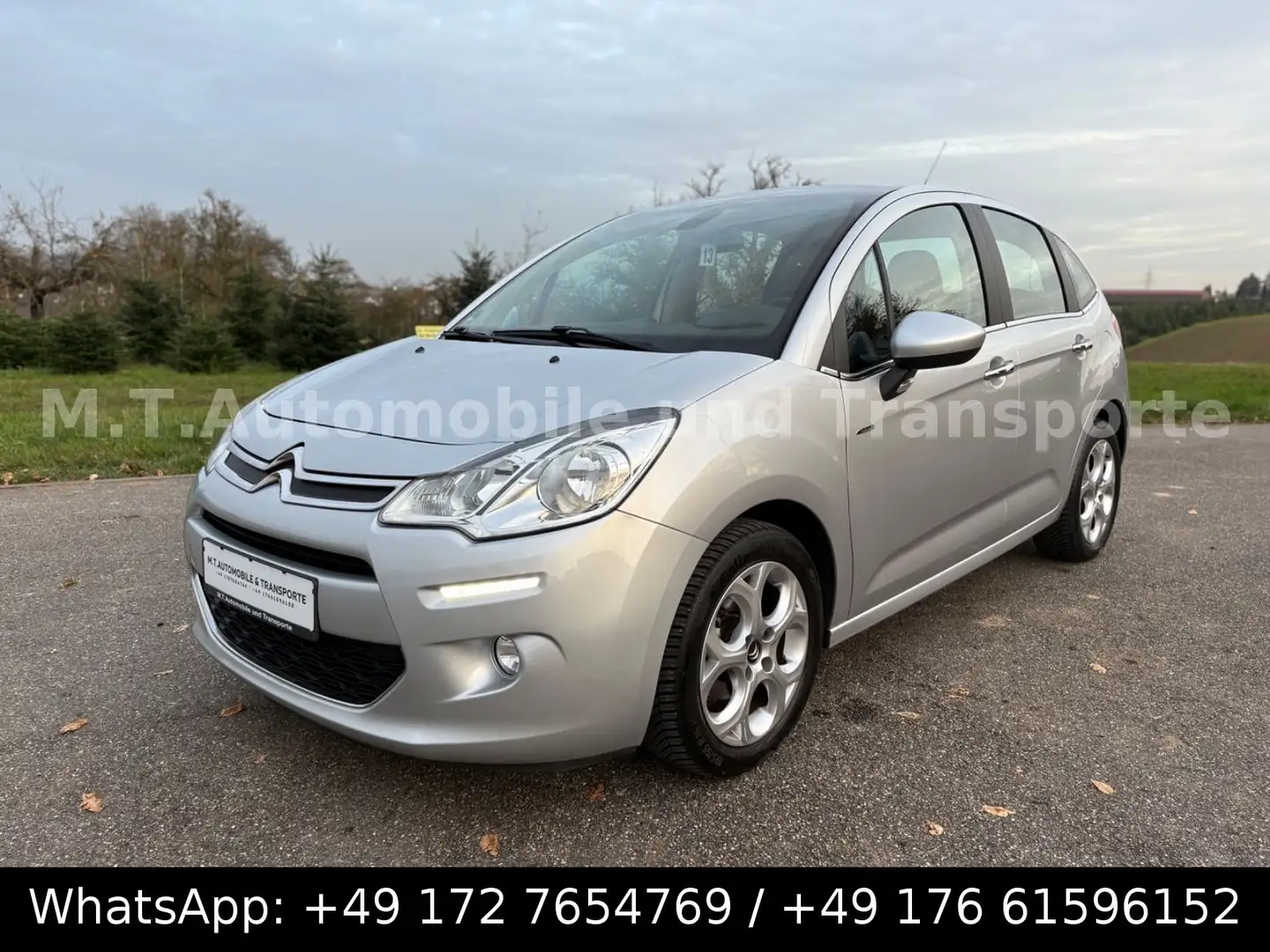 Citroen C3 Exclusive 1.6d *KLIMA*AUTOMATIK*PANO*PDC*TEMP Grau - 1