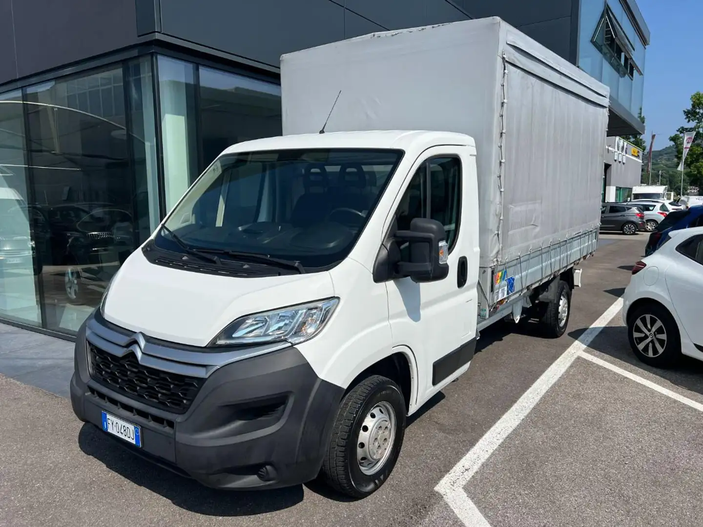 Citroen Jumper 35 BlueHDi 160 PLM Cassonato Telonato Blanc - 1