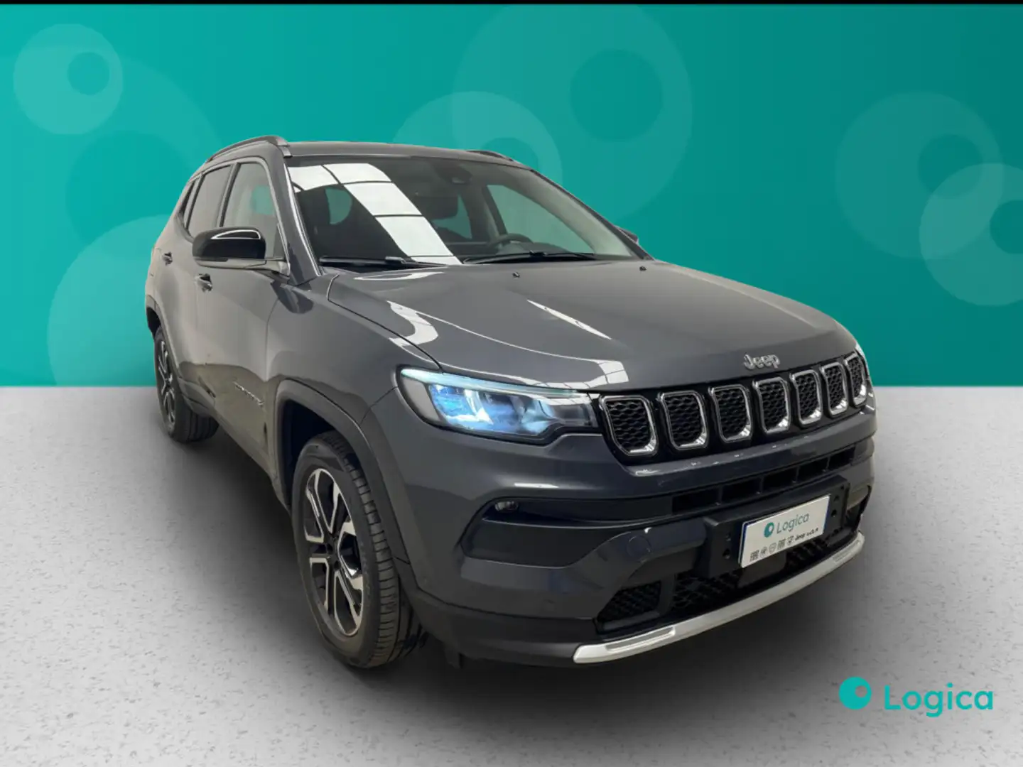 Jeep Compass 1.3 Turbo T4 Limited Gris - 1