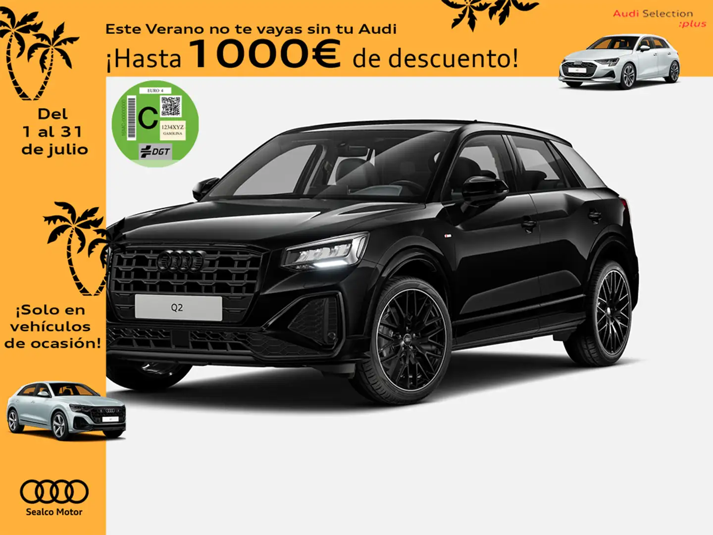 Audi Q2 35 TFSI Adrenalin Black edition S tronic 110kW Negro - 1