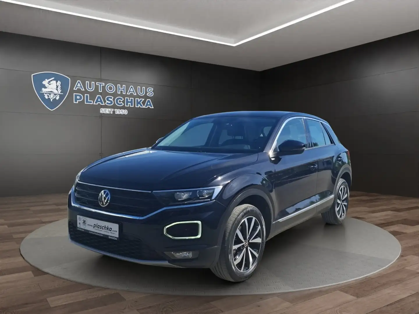 Volkswagen T-Roc 1.5 TSI Style LED+FREISP.+APP Klima Fenster el. Zwart - 1