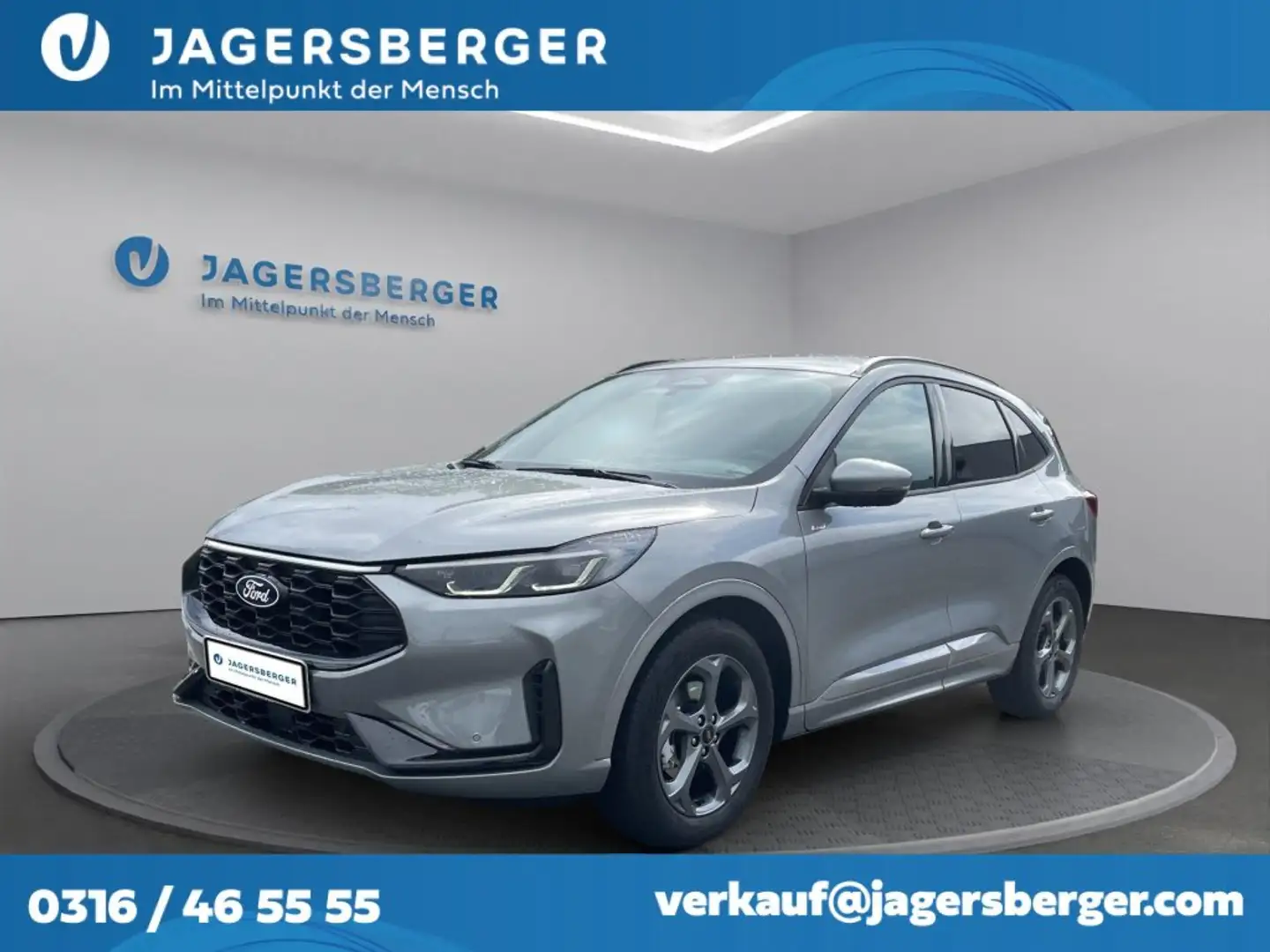 Ford Kuga 1,5 EcoBoost ST-Line Aut. Silber - 1