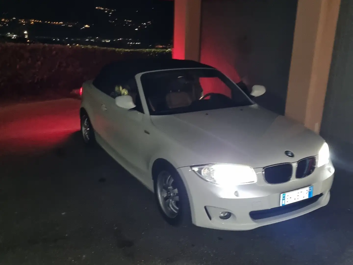 BMW 120 120d Cabrio futura Bianco - 2