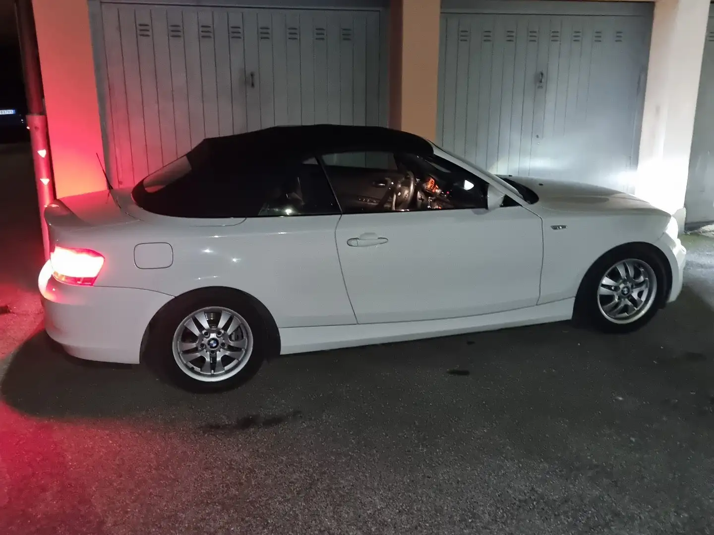 BMW 120 120d Cabrio futura Bianco - 1