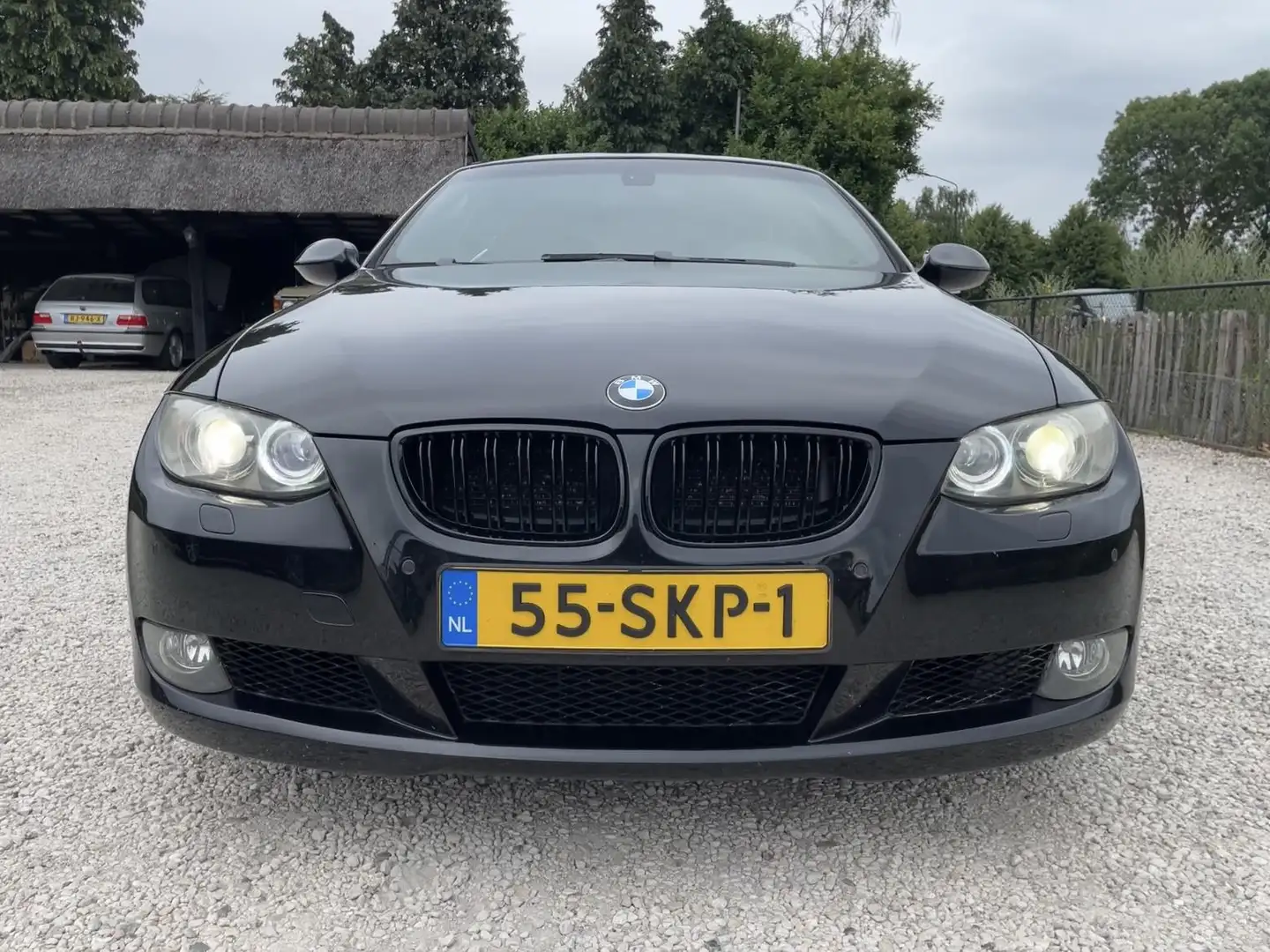 BMW 335 3-serie Cabrio 335i 306pk High Executive Automaat Zwart - 2