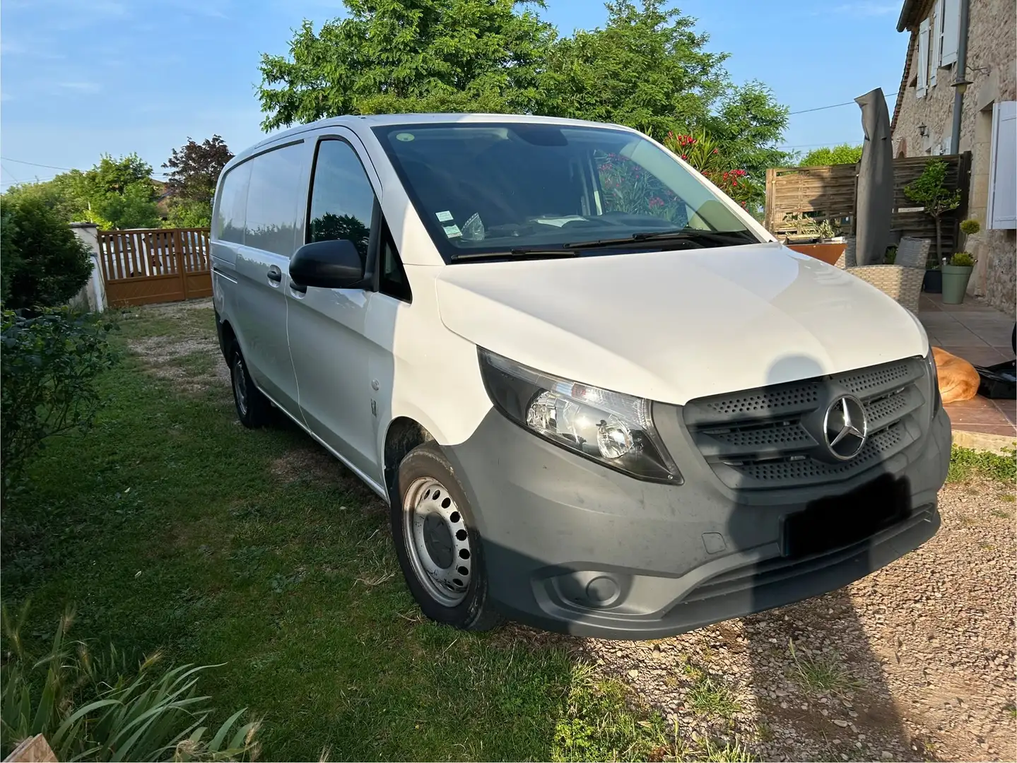 Mercedes-Benz Vito Vito 114 CDI Long Pro Blanc - 1