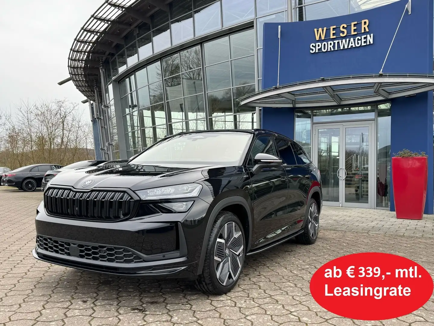 Skoda Kodiaq Sportline 2.0TDI 4x4 20"/7Sitzer/Pano/*VOLL* Noir - 1
