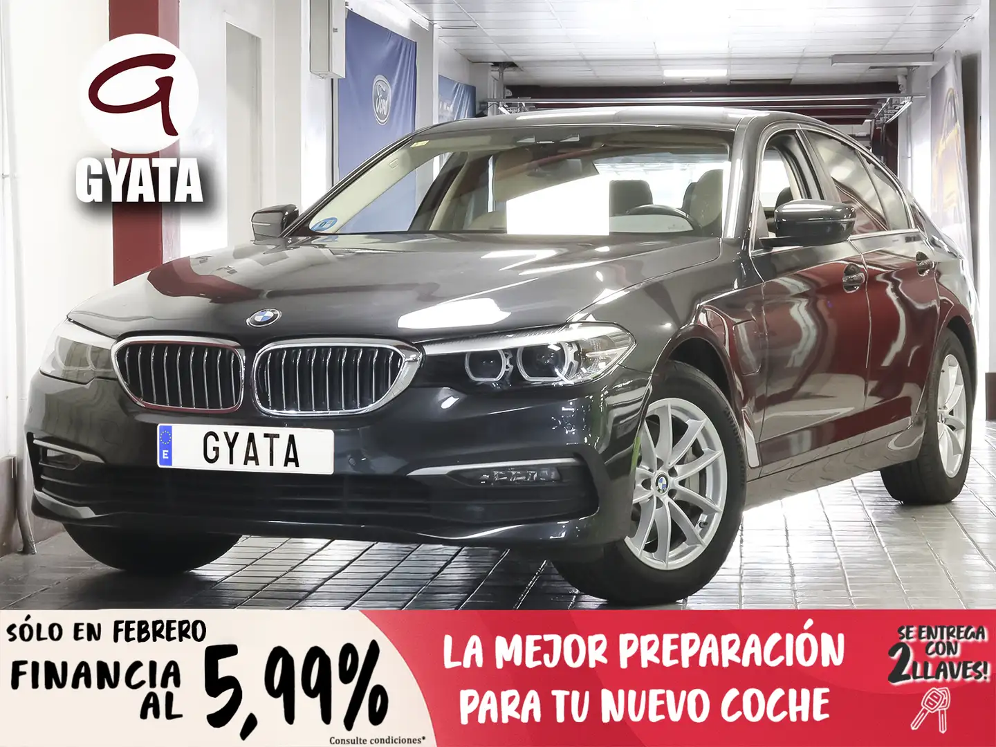 BMW 530 530e iPerformance Gris - 1
