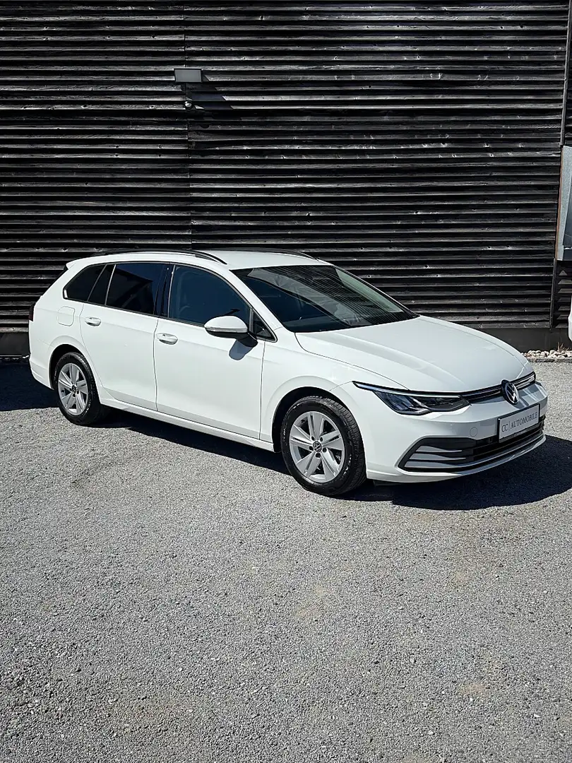 Volkswagen Golf Variant 2,0 TDI Life Ambiente, Navi, uvm… Weiß - 2