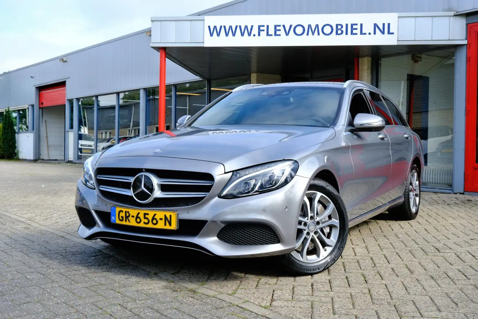 Mercedes-Benz C 350 Estate e Lease Edition Aut. Leder|360Cam|LED|Navi| Grijs - 1