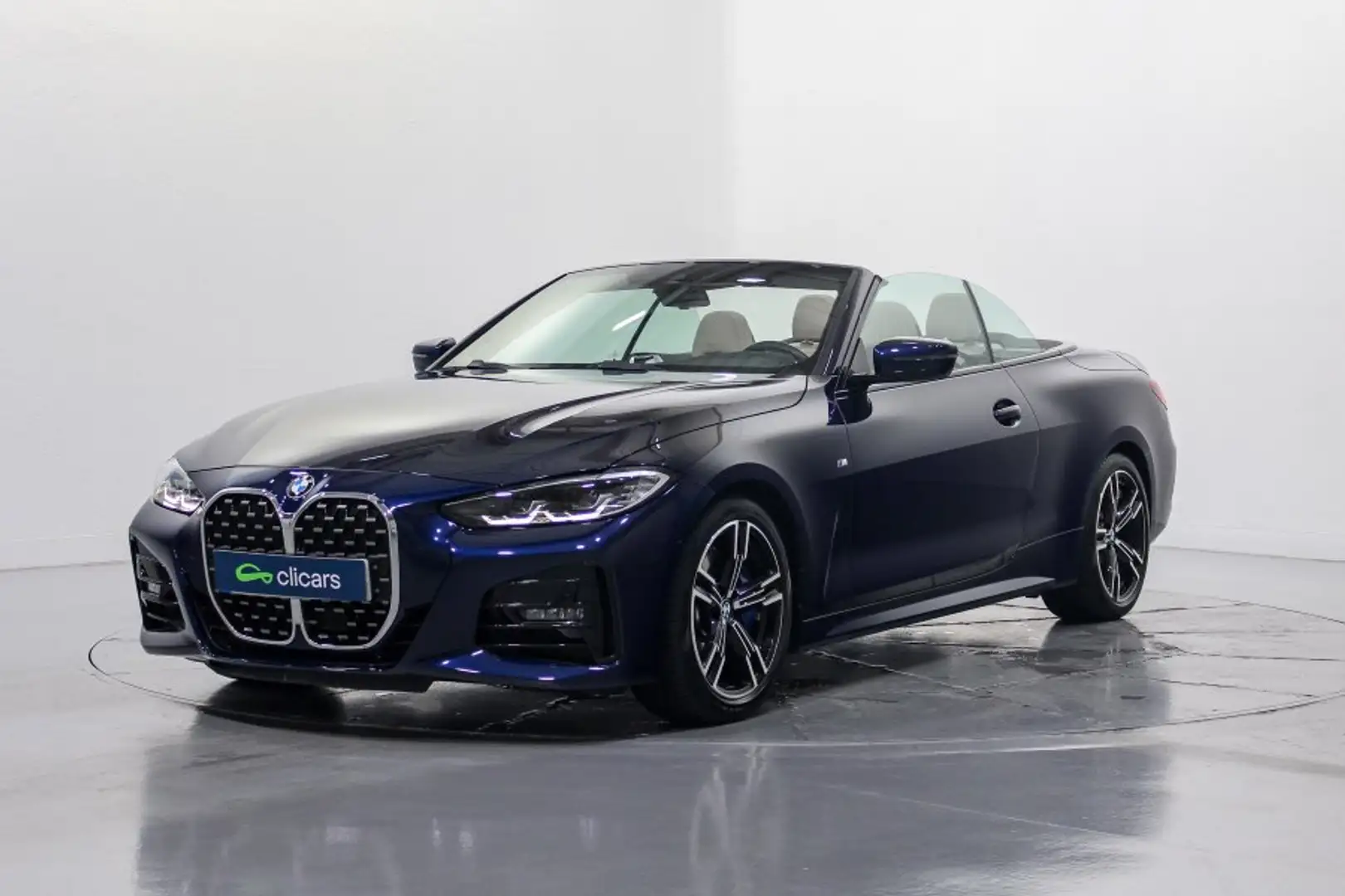 BMW 420 420dA Cabrio M Sport Azul - 2