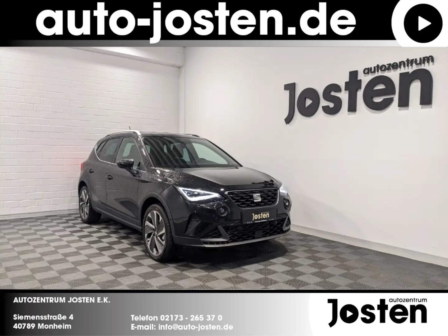 SEAT Arona 1.0 TSI DSG FR LED Infotain Parklenk Winter Schwarz - 1