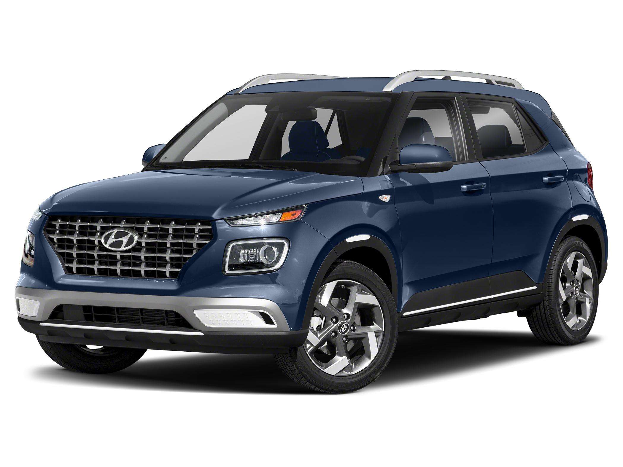 Blue 2021 Hyundai Venue SUV / Crossover  Automatic