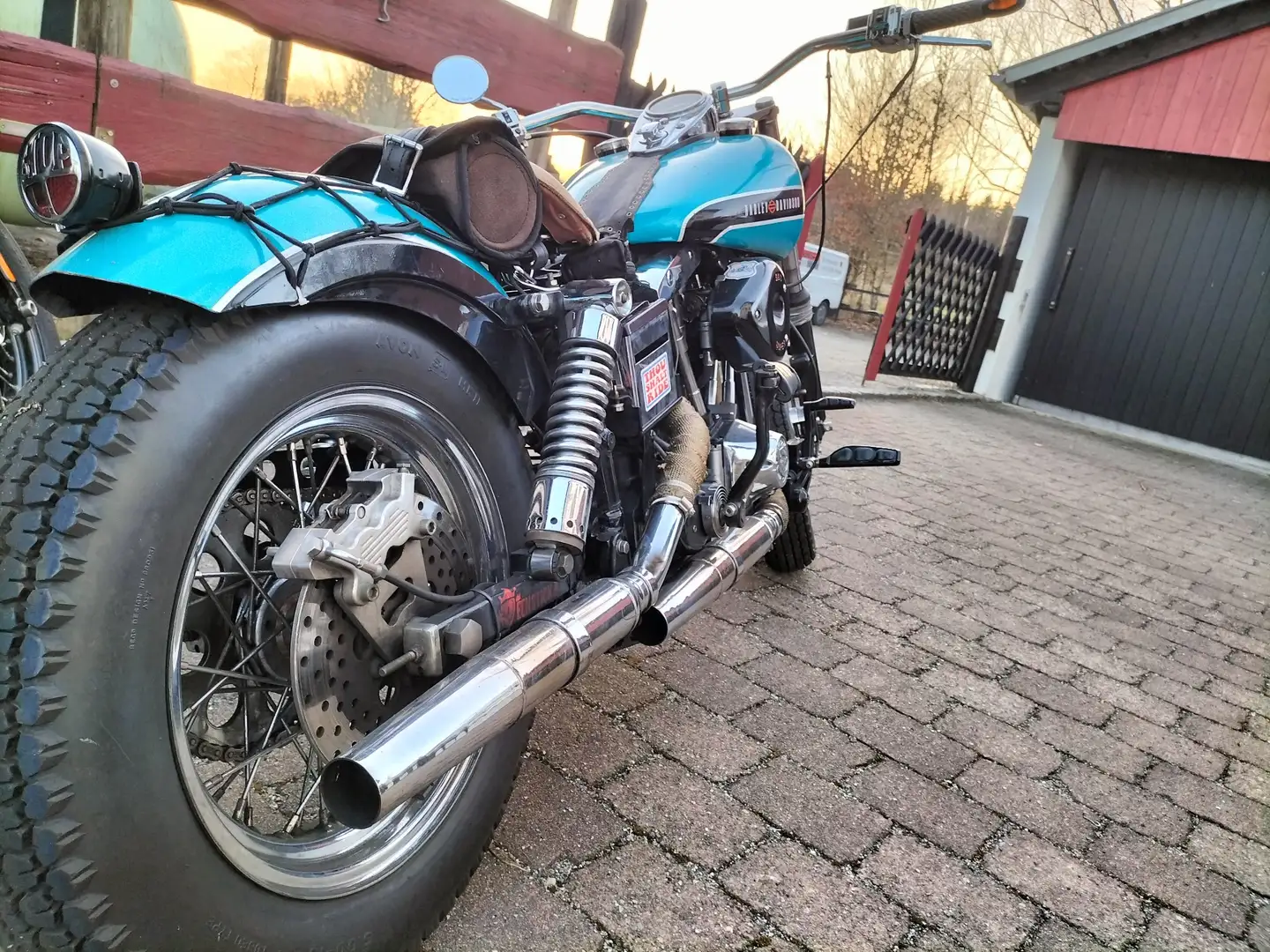 Harley-Davidson Late Shovel FX Nero - 2