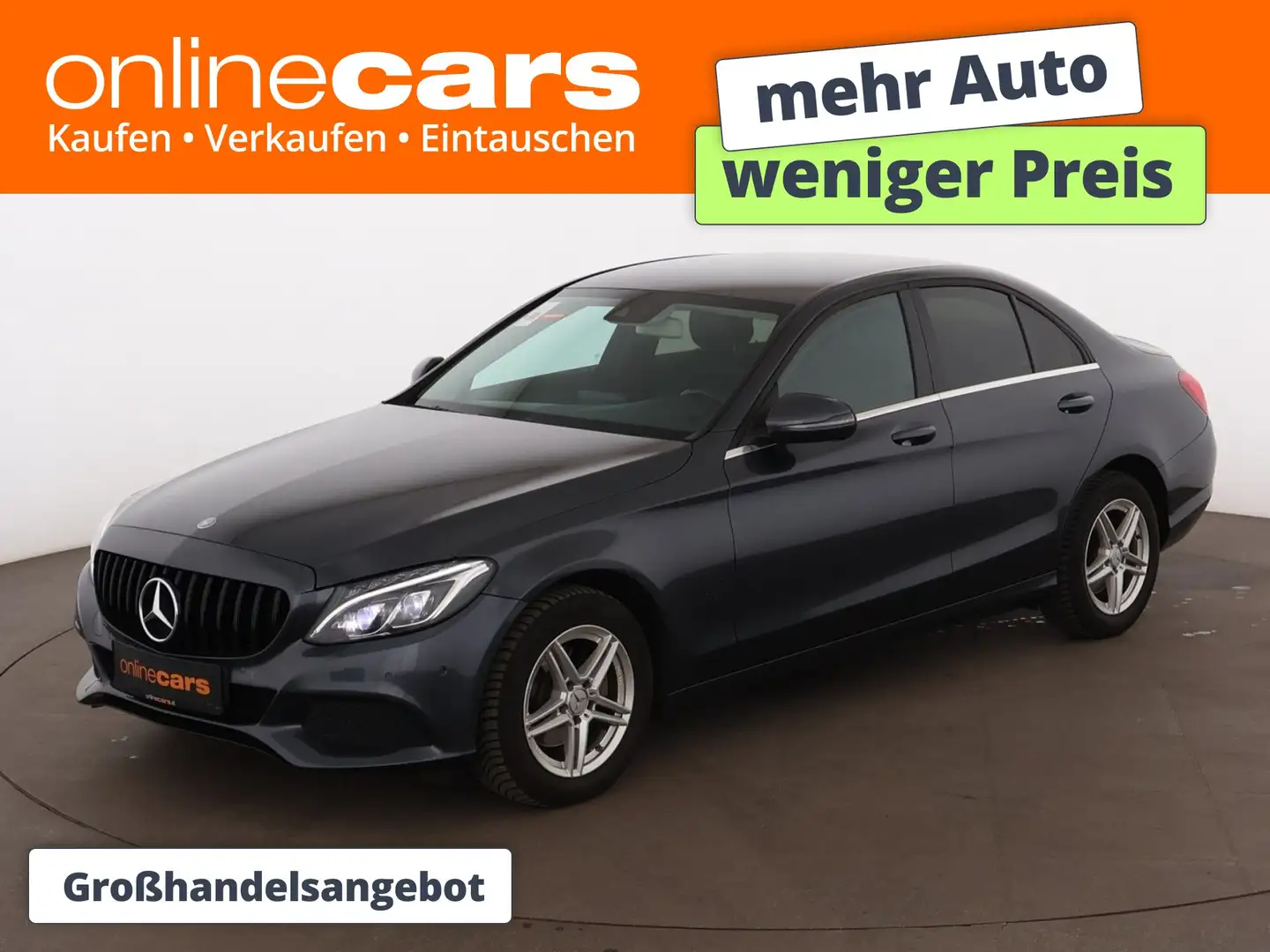 Mercedes-Benz C 180 d BlueTec Avantgarde Aut LED NAVI SITZHZG Grau - 1