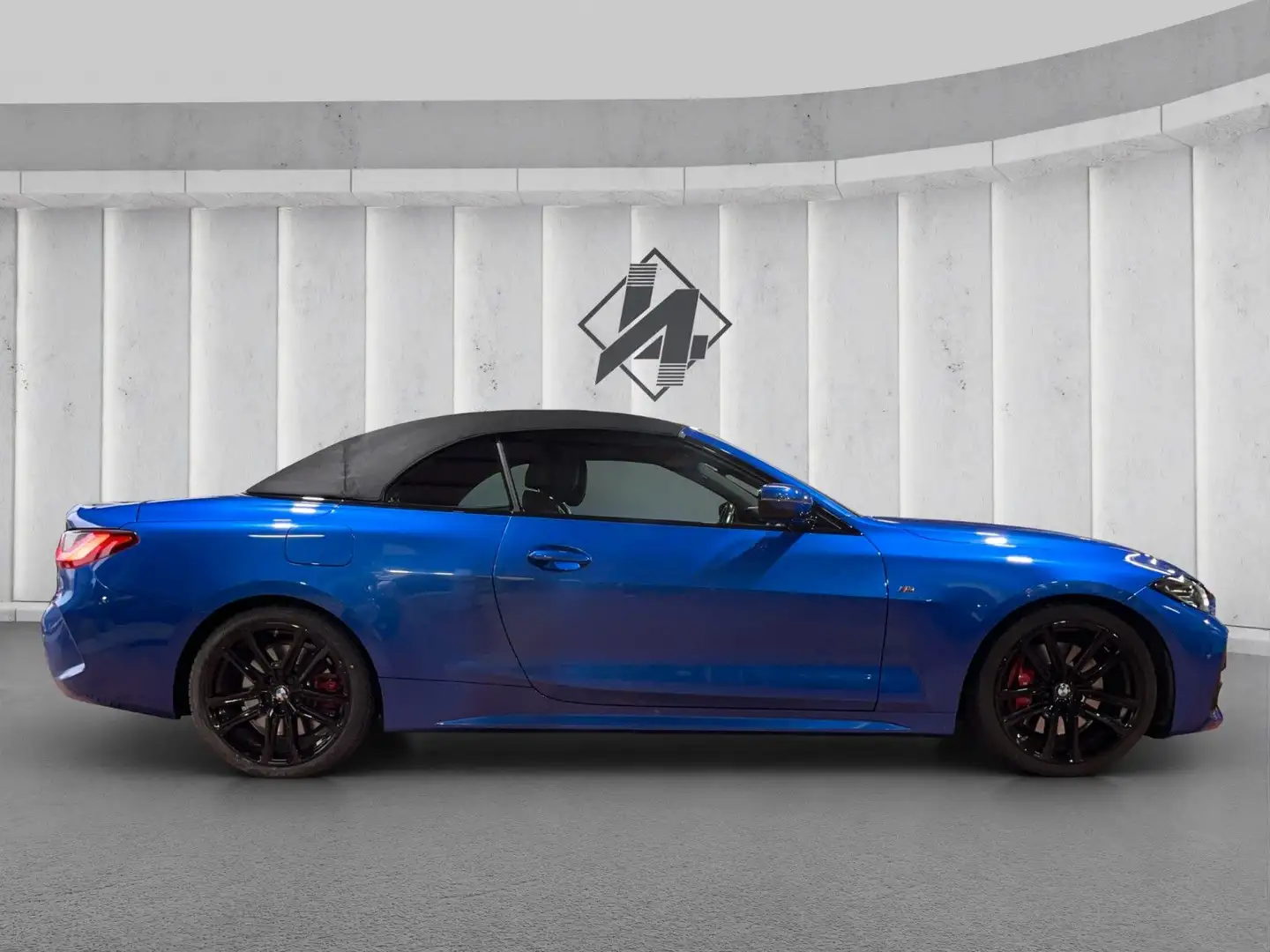 BMW 420 M Sport Cabrio*ViCo*Navi*ShadowLine Black* Blau - 2